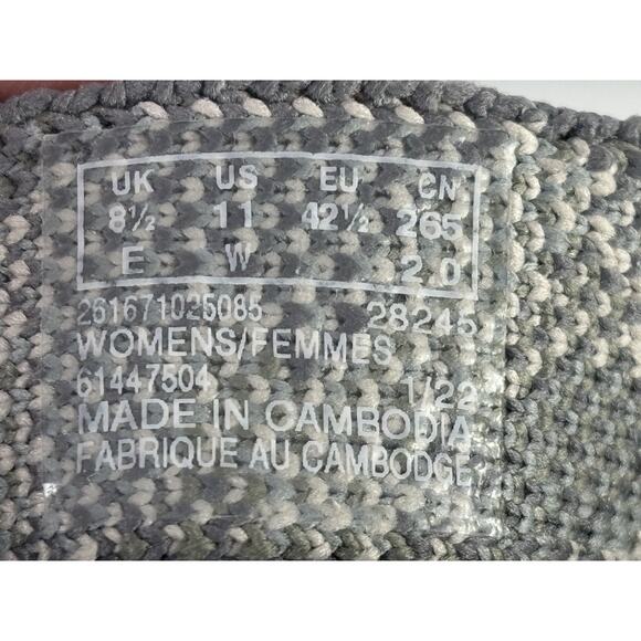 CLOUDSTEPPERS Clarks Womens 11 W Slide Comfort Sandals Mira Isle Green Camo - Picture 9 of 10